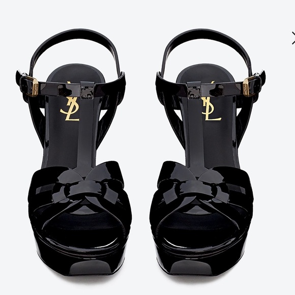 TRIBUTE PLATFORM SANDALS IN PATENT LEATHER
BLACK - Picture 6 of 6